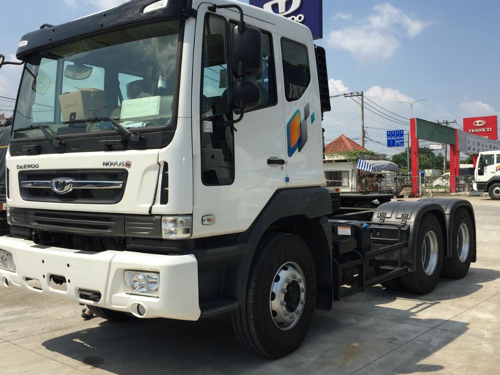 Các hãng xe đầu kéo nổi tiếng được ưu chuộng nhất tại Việt Nam Daewoo